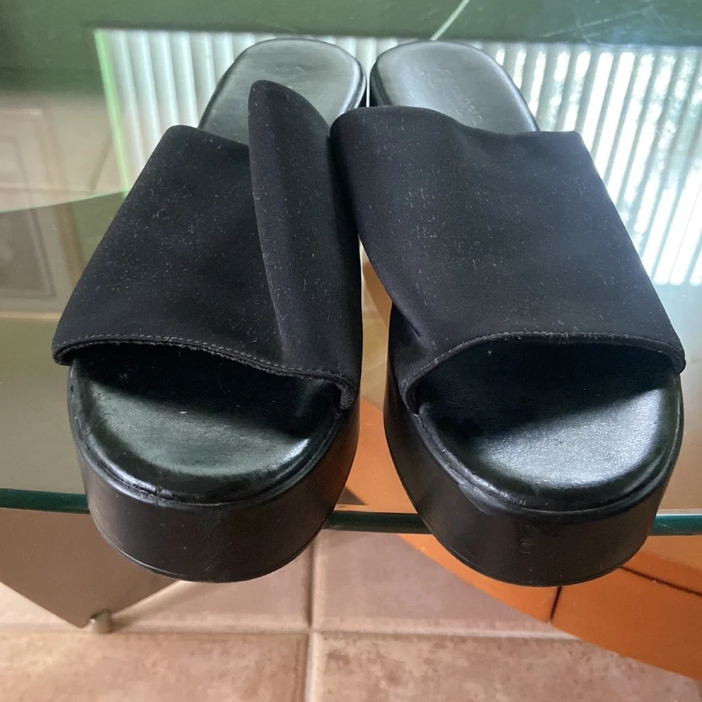 Y2K Arizona slide platform sandals
